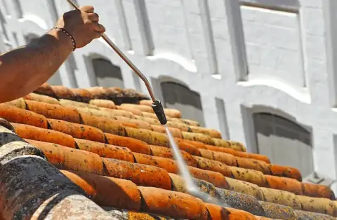 Nettoyage de toitures - Sarralbe